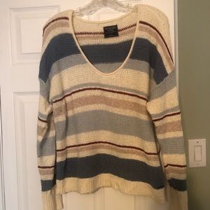 Abercrombie striped sweater